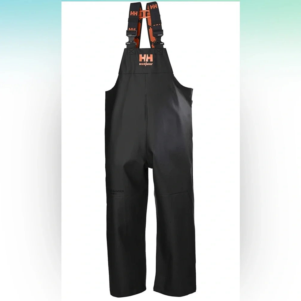 Helly Hansen XS PVC Workwear Rain Bibs - Picture 1 of 4
